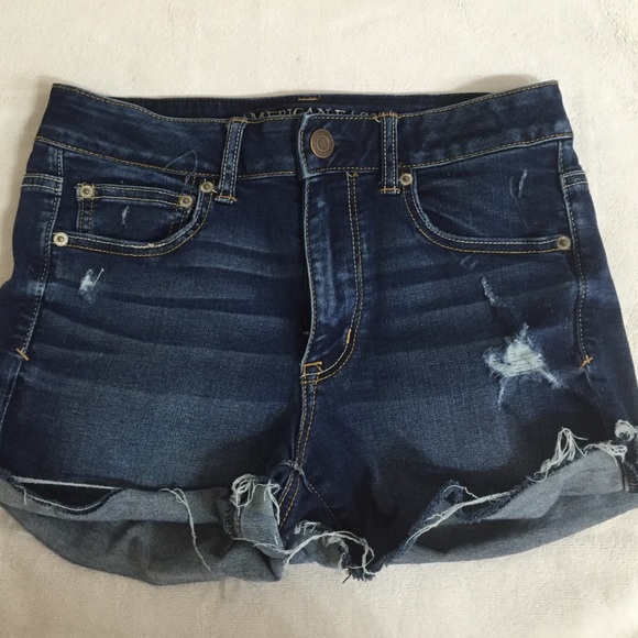 American eagle high wasted shorts, size 8.