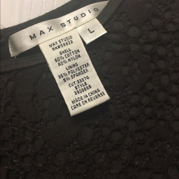 Flirty Brown lace dress by Max Studio.  Cute! - Picture 2 of 3