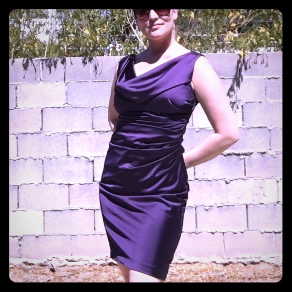 Purple bride's maid dress.  Worn only once.