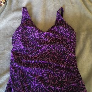 Speedo one piece bathing suite