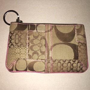coach wallet and coin purse