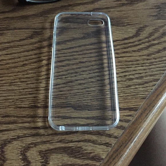 Clear / Flexible IPhone 5s case.
