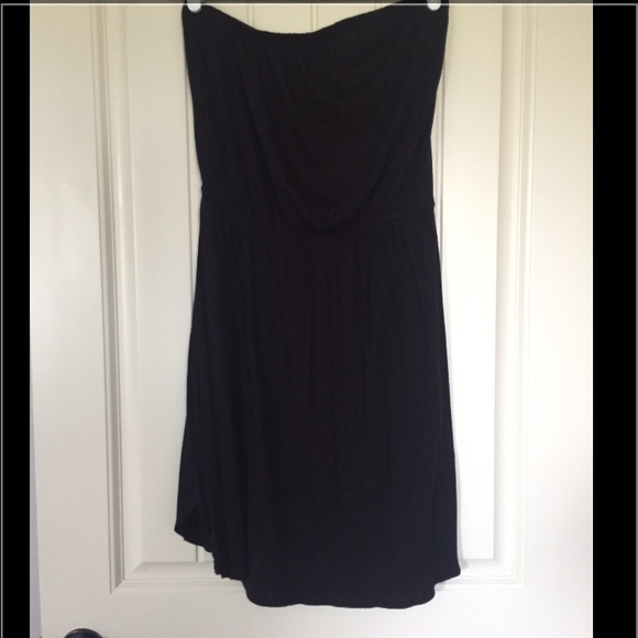 Strapless Black Dress