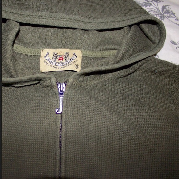 JUICY COUTURE โ GREEN TRACK KNIT JACKET - Picture 4 of 4