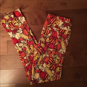 NWT LuLaRoe OS Candy Leggings