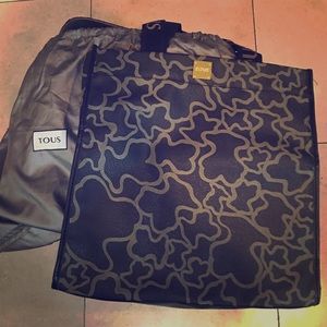 TOUS tote leather handbag
