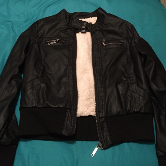 Rue 21 Leather Jacket