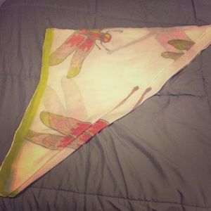 Old Navy dragonfly scarf