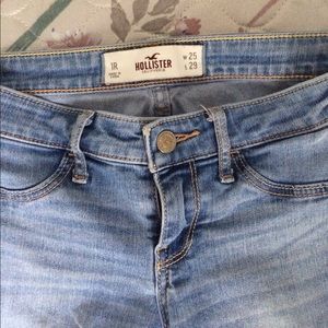 Hollister light tight jeans!