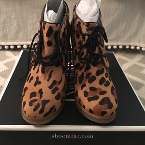 Shoemint Leopard wedge