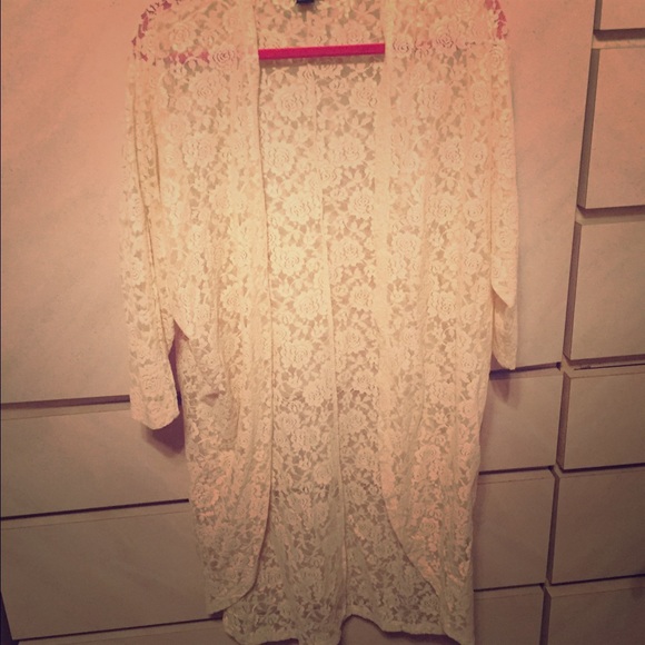 Lace cardigan