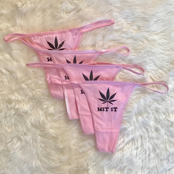 Radtrash Other - Hit It Pot Leaf WeedThongs