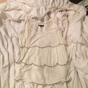 American Eagle Beaded Tank