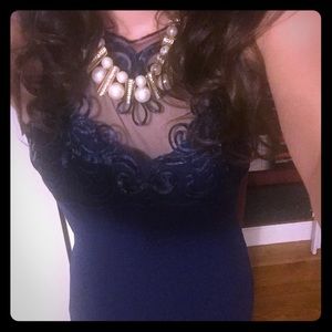 Scott McClintock Navy Formal Dress