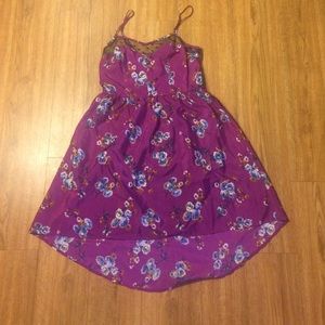 Purple Flower Dress
