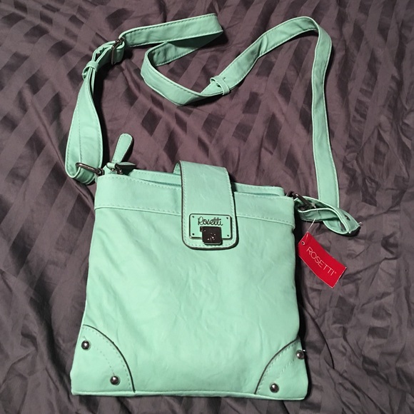 Turquoise side bag brand new never used