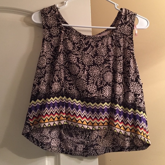 Boho Forever 21 Crop Top Tank