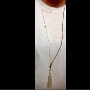 tassel necklace