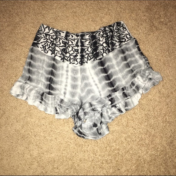 Flowy Tie-Dye shorts