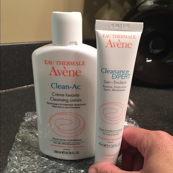 Avene cleanser & Avene Cleanance Expert