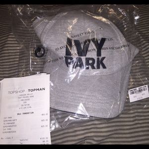 IVY PARK gray cap/hat
