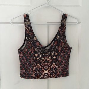 Topshop crop top