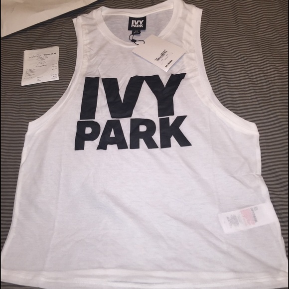 Beyoncé Ivy Park drop armhole tank top
