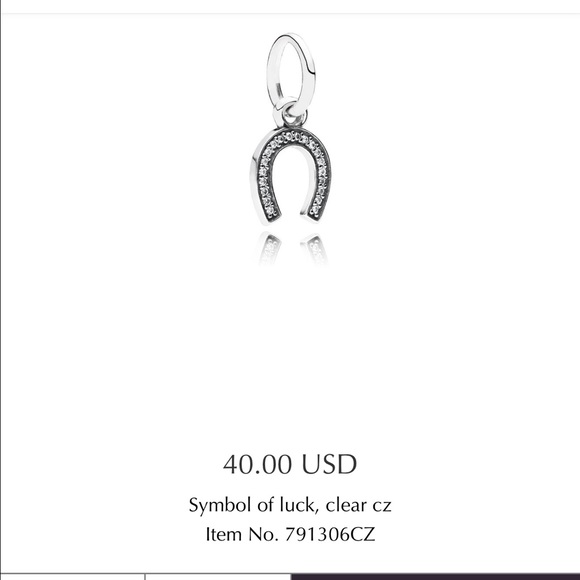 Pandora Horseshoe Charm