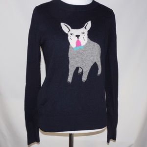 Jcrew Bulldog Sweater