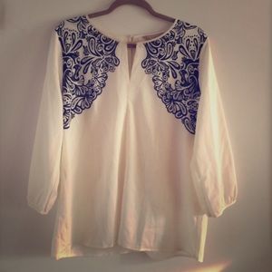 Cream color top XL