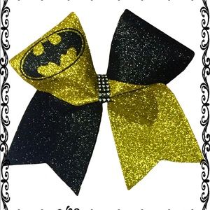 Batman cheer bow