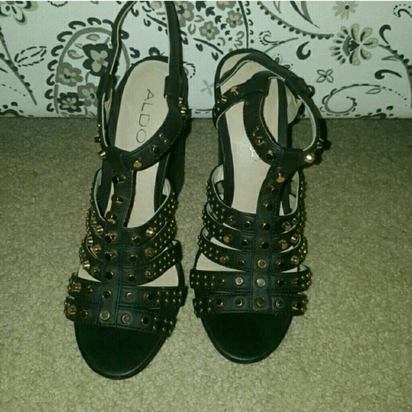 ALDO STUDDED HEELS