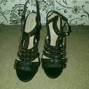 ALDO STUDDED HEELS