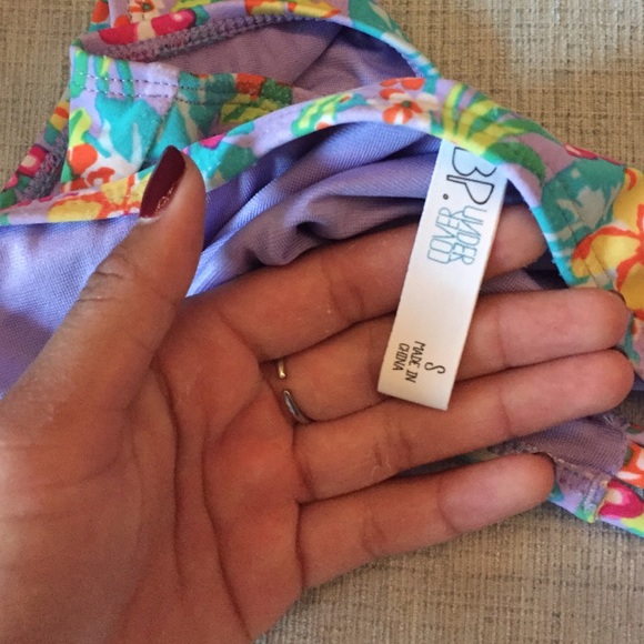 Tropical print bottoms - Picture 3 of 3