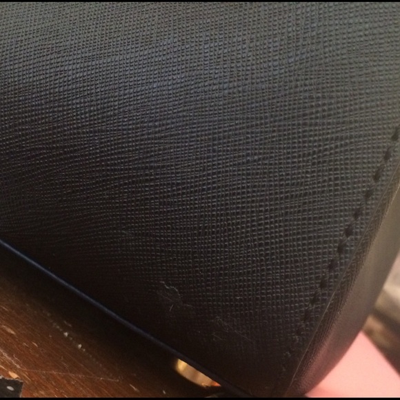 Michael Kors Black Saffiano Sutton Satchel Bag - Picture 4 of 4