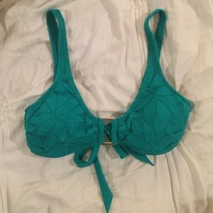 Green aerie bathing suit NEVER WORN