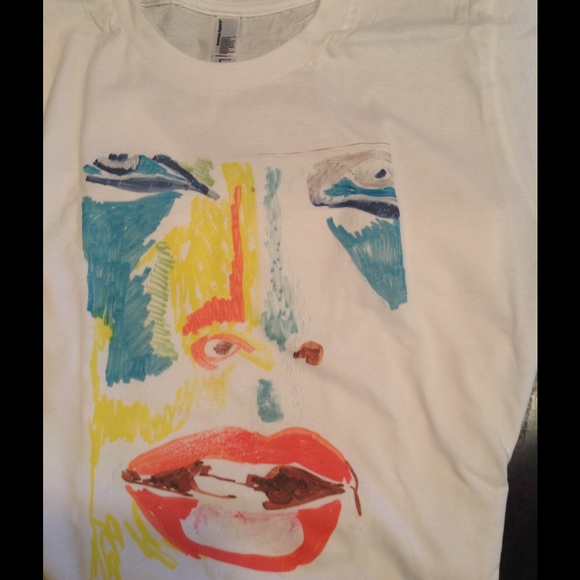 💙❤️💛NEW! " human league " tee Amer - Picture 2 of 3