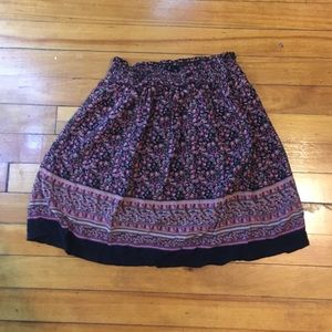 Floral skirt