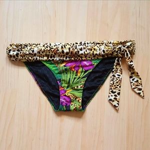 Victoria's Secret Sz S Jungle Leopard Palm Bikini