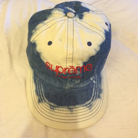 Supreme denim cap
