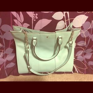 Tory Burch mint purse