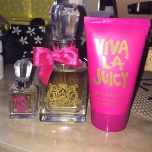 Juicy couture fragrance set