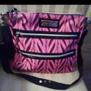 Betsey Johnson Zebra Crossbody