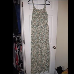 Leopard Print Maxi Dress