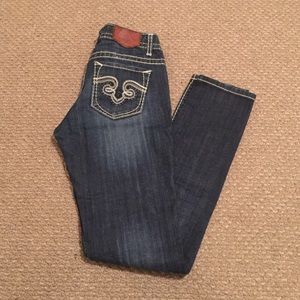 EXPRESS REROCK SKINNY JEANS