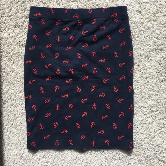 ⚓️ Anchor pencil skirt ✏️