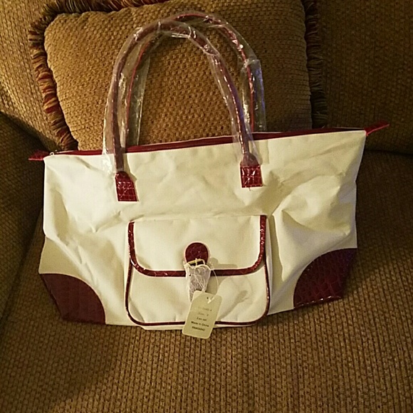 Large Off White Canvass Tote