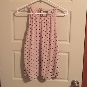 Express polka dot tank