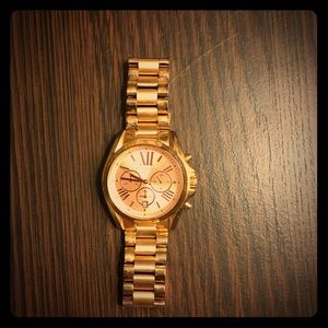 Michael Kors Oversized Gold Watch
