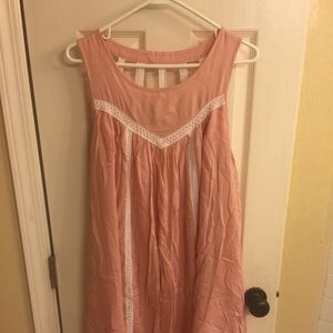 Boutique dress, light coral color.